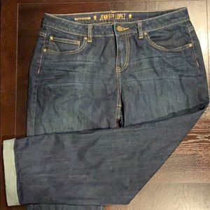 Jennifer Lopez Boyfriend Jeans